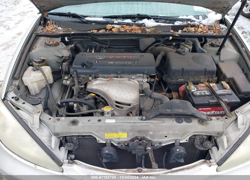 2004 TOYOTA CAMRY LE VIN: 4T1BE32K24U302233