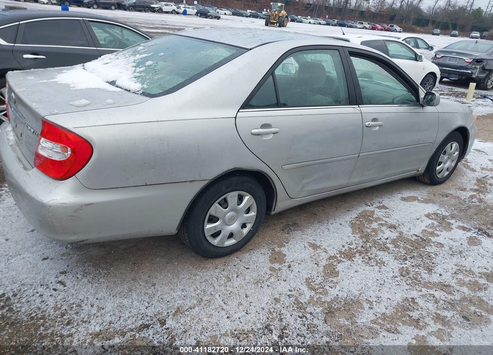2004 TOYOTA CAMRY LE VIN: 4T1BE32K24U302233