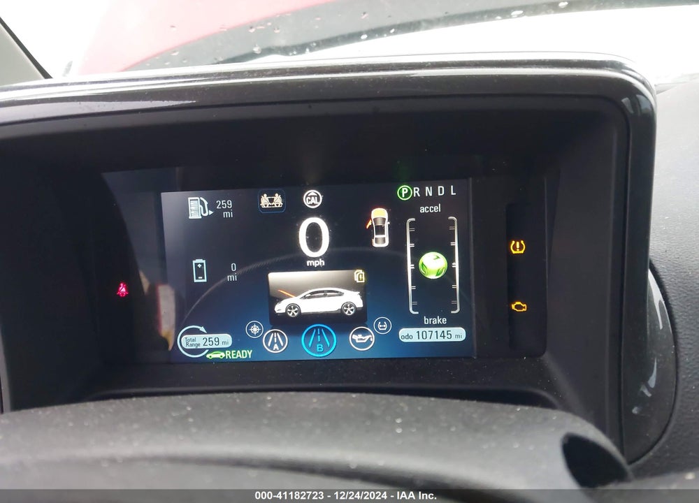 2012 CHEVROLET VOLT VIN: 1G1RB6E43CU103726