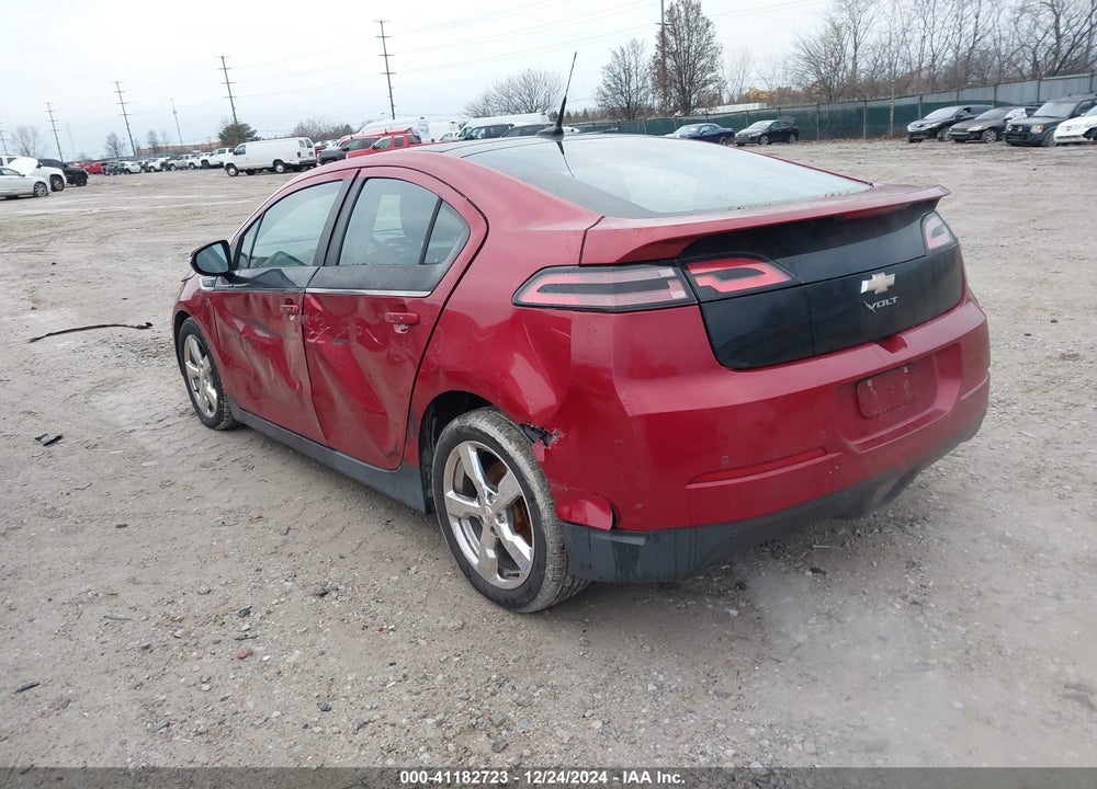 2012 CHEVROLET VOLT VIN: 1G1RB6E43CU103726