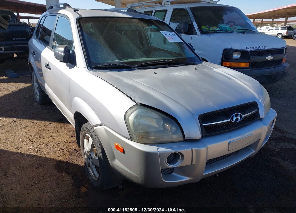 2005 HYUNDAI TUCSON GL VIN: KM8JM12B05U119448