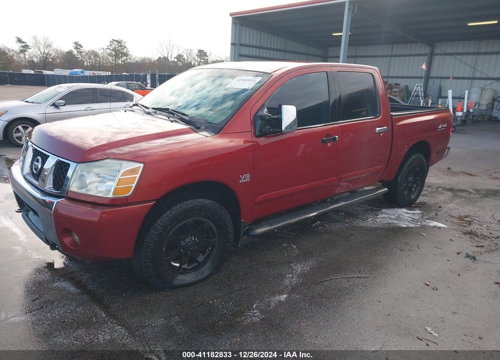 2004 NISSAN TITAN SE VIN: 1N6AA07B24N516519