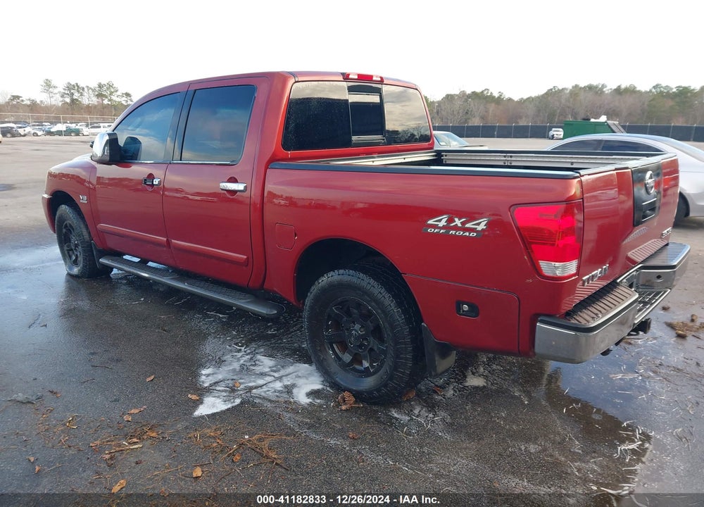 2004 NISSAN TITAN SE VIN: 1N6AA07B24N516519