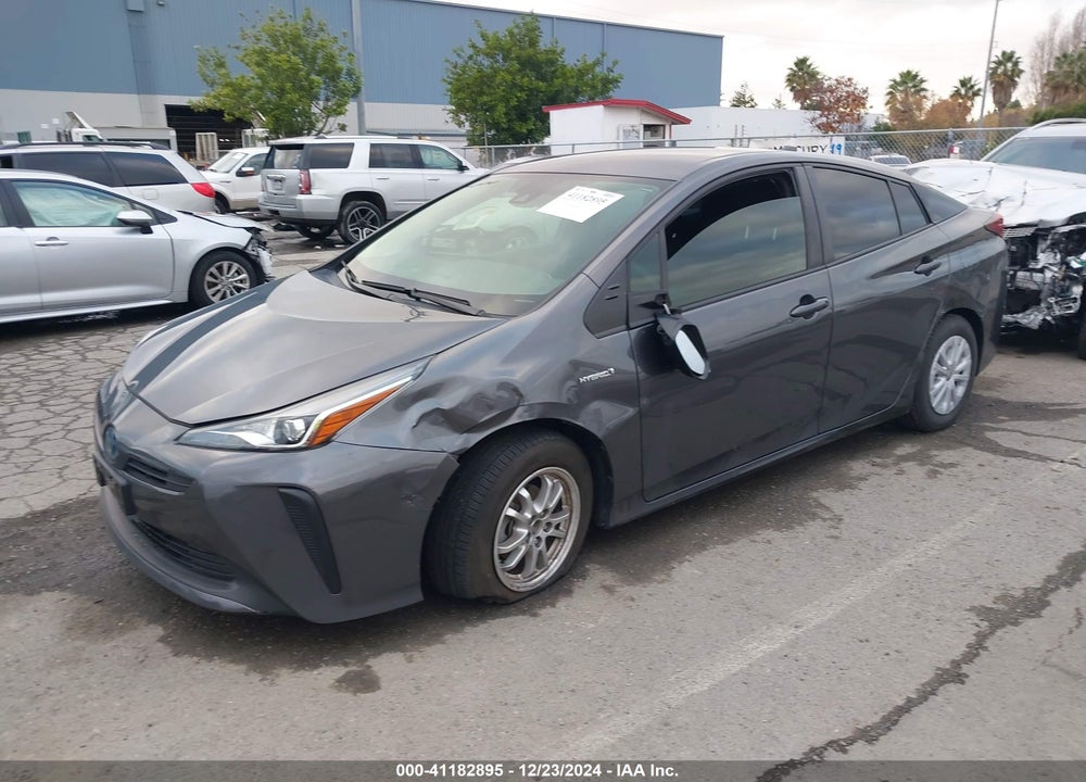 2020 TOYOTA PRIUS VIN: JTDKARFU5L3116821