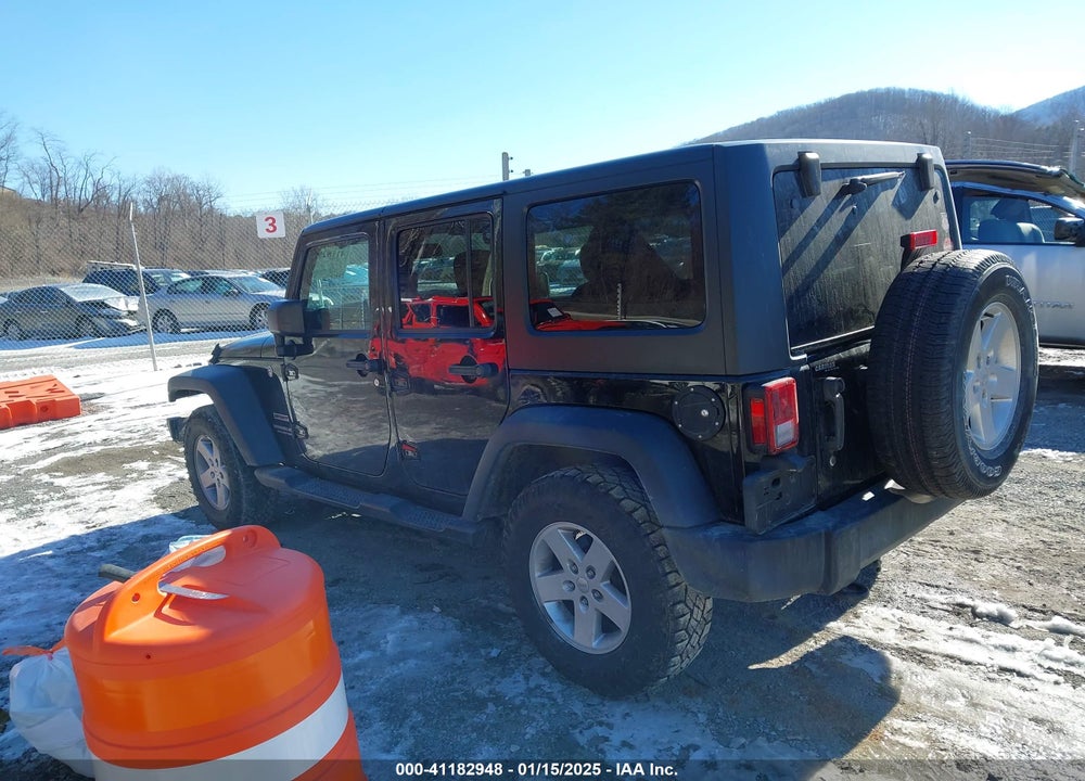 2016 JEEP WRANGLER UNLIMITED SPORT VIN: 1C4BJWDG7GL234788