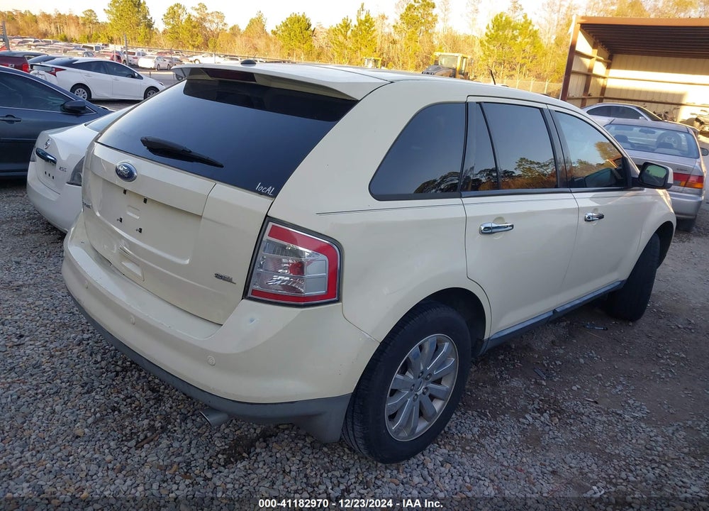 2008 FORD EDGE SEL VIN: 2FMDK38C88BA06663