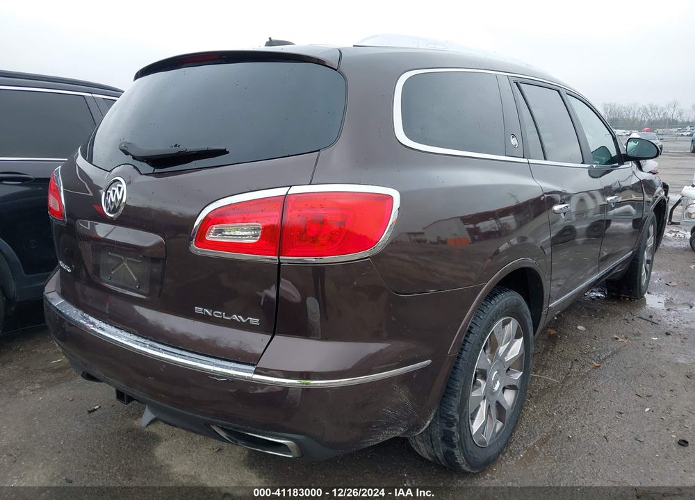 2016 BUICK ENCLAVE PREMIUM VIN: 5GAKRCKD5GJ117207