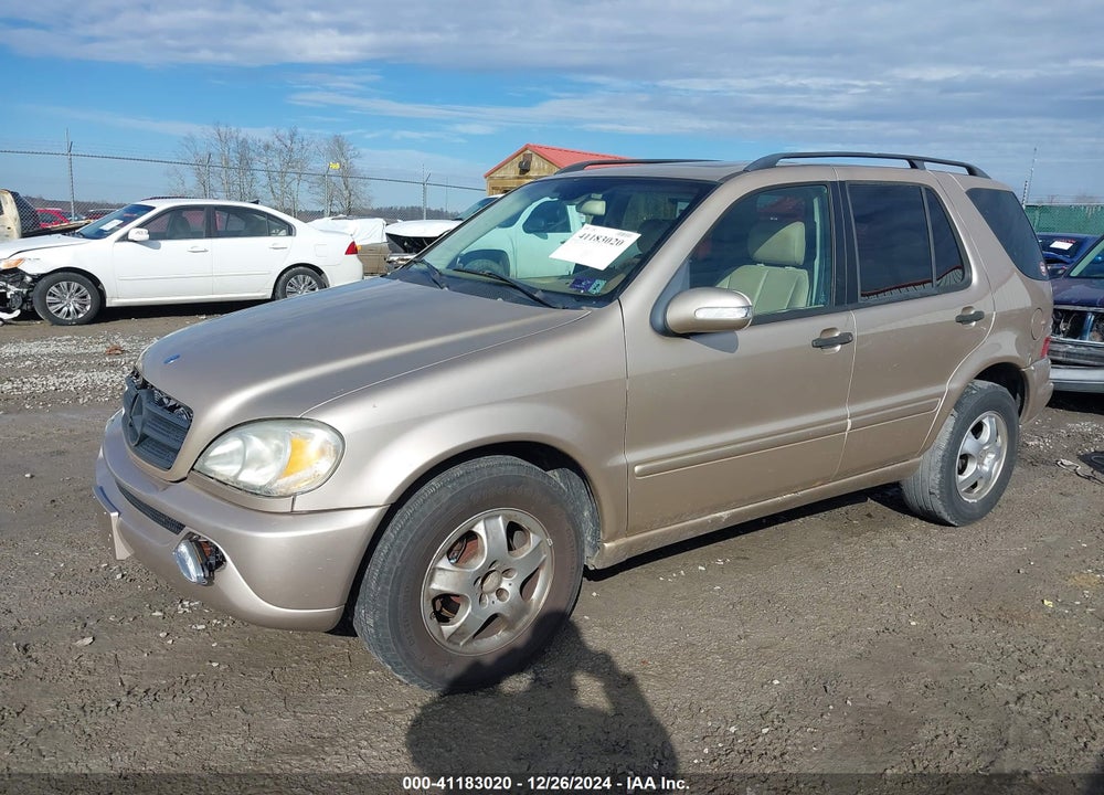 2003 MERCEDES-BENZ ML 320 VIN: 4JGAB54E33A376316