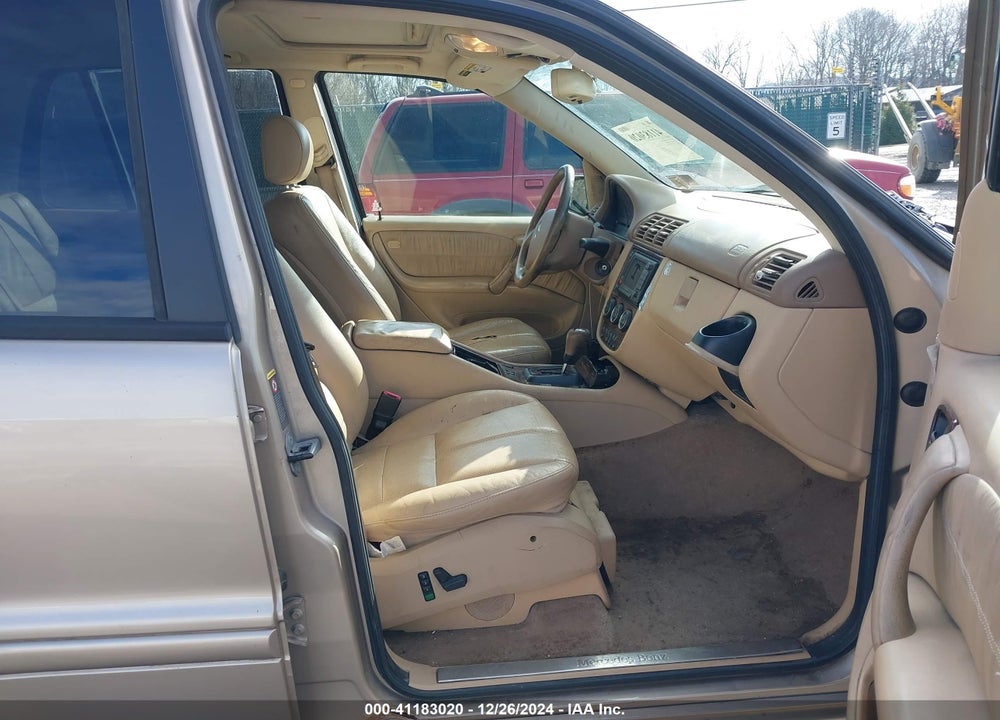 2003 MERCEDES-BENZ ML 320 VIN: 4JGAB54E33A376316