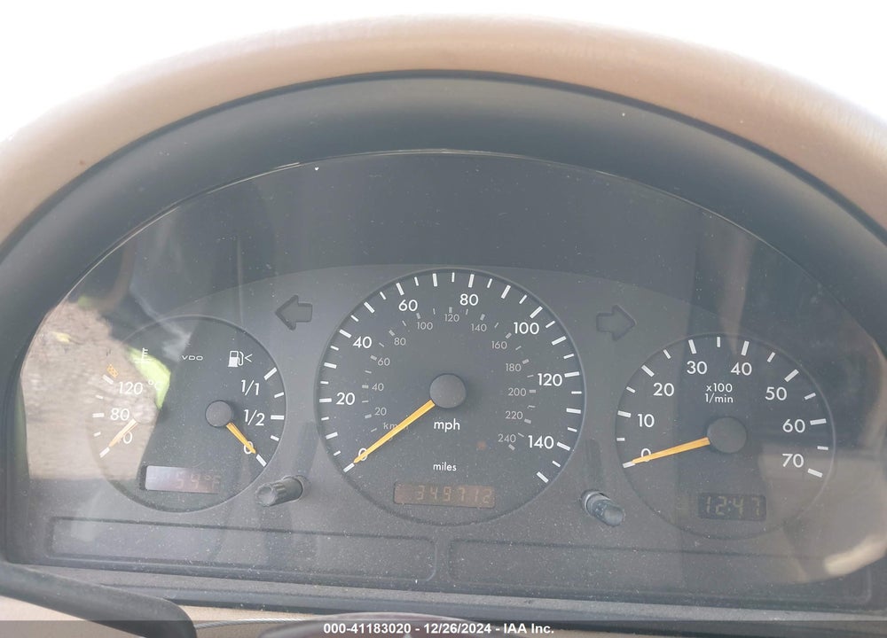 2003 MERCEDES-BENZ ML 320 VIN: 4JGAB54E33A376316