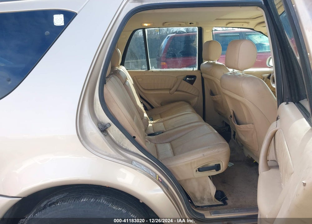 2003 MERCEDES-BENZ ML 320 VIN: 4JGAB54E33A376316