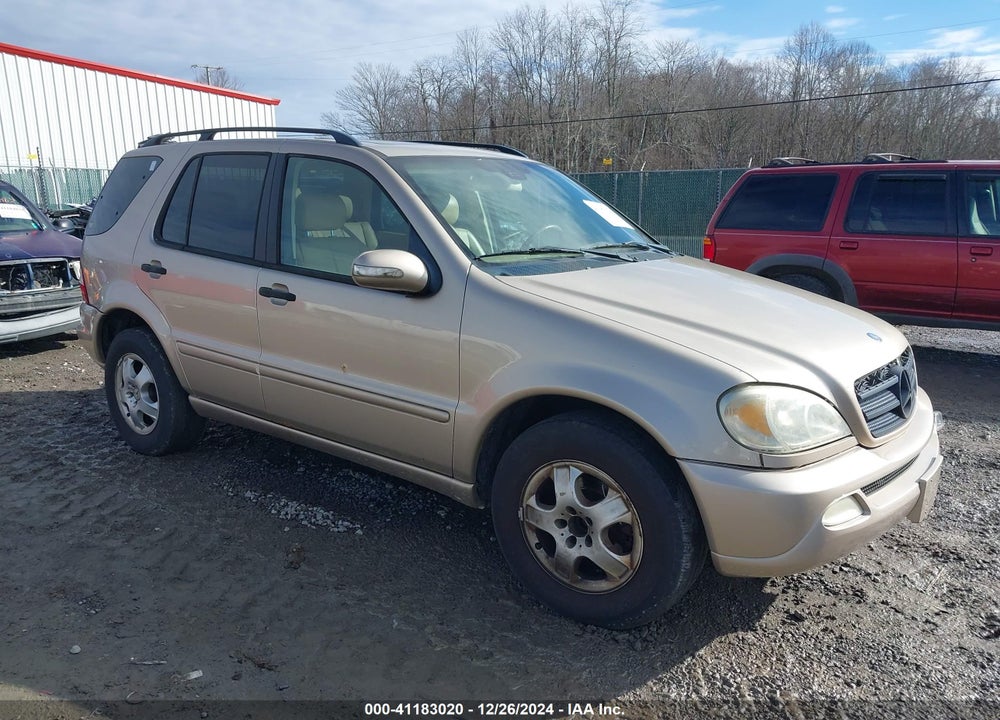 2003 MERCEDES-BENZ ML 320 VIN: 4JGAB54E33A376316