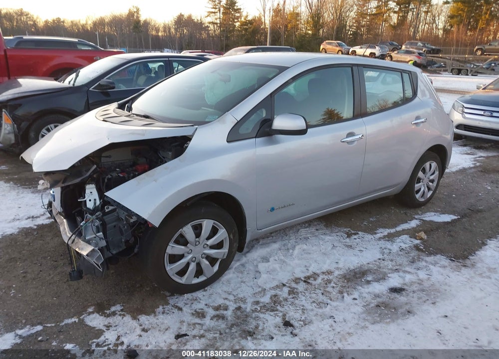 2015 NISSAN LEAF S VIN: 1N4AZ0CP3FC306724