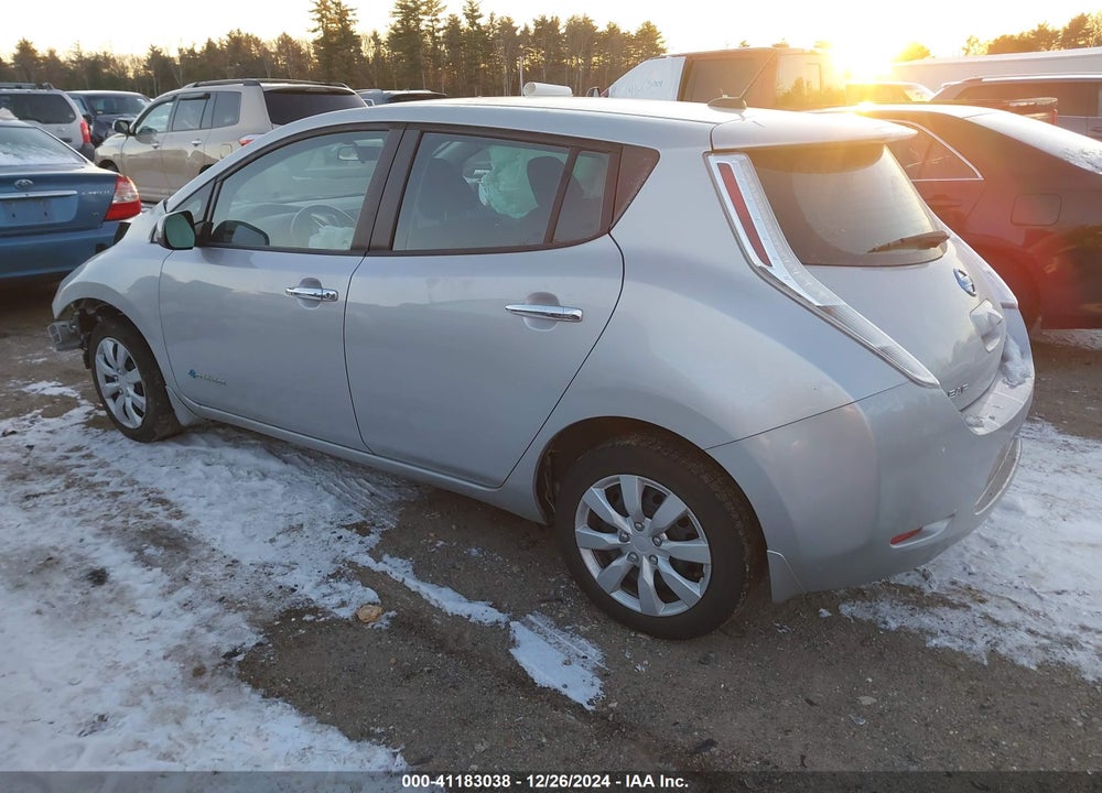 2015 NISSAN LEAF S VIN: 1N4AZ0CP3FC306724