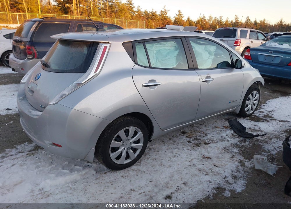 2015 NISSAN LEAF S VIN: 1N4AZ0CP3FC306724