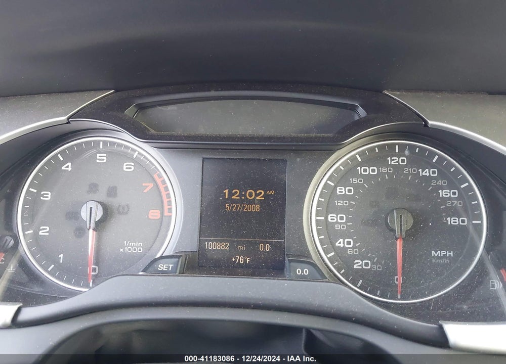 2009 AUDI A4 2.0T PREMIUM VIN: WAUMF78K19A121266