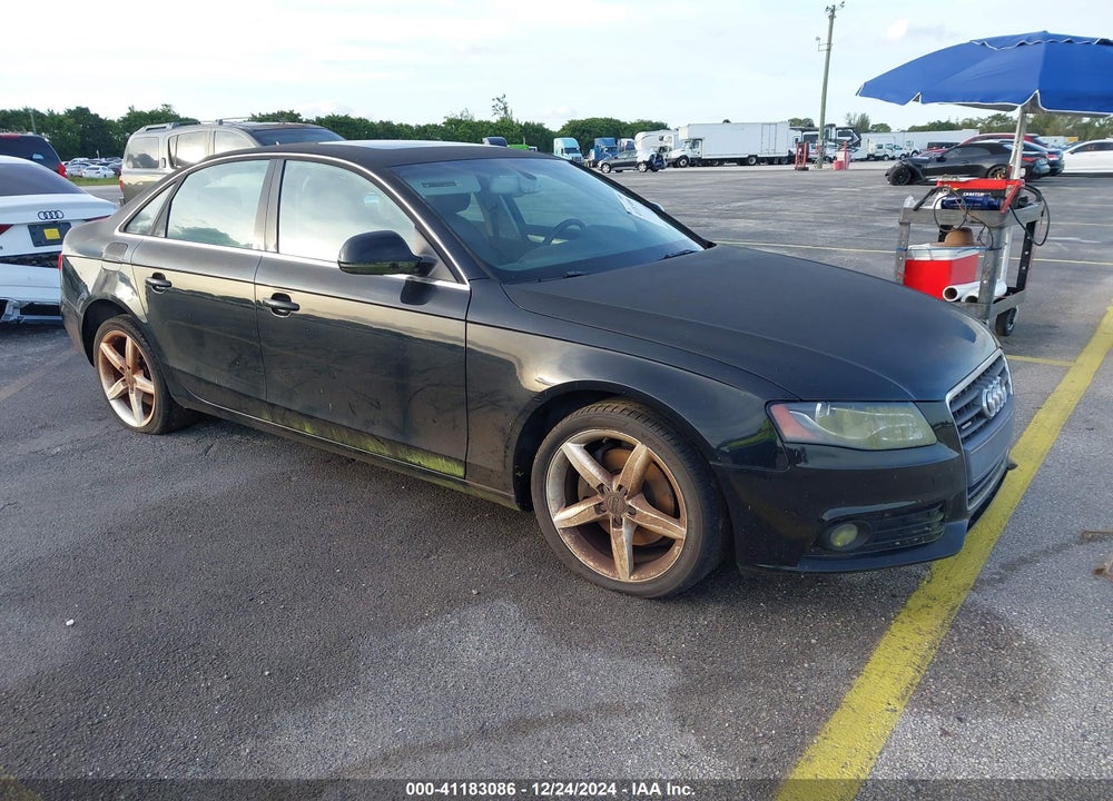 2009 AUDI A4 2.0T PREMIUM VIN: WAUMF78K19A121266