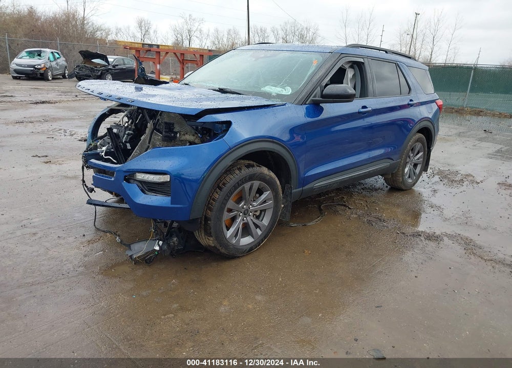 2022 FORD EXPLORER XLT VIN: 1FMSK8DH6NGA70873