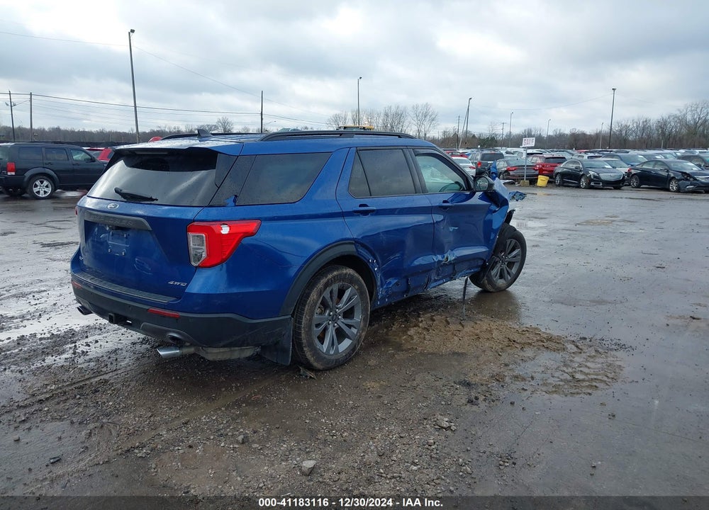 2022 FORD EXPLORER XLT VIN: 1FMSK8DH6NGA70873