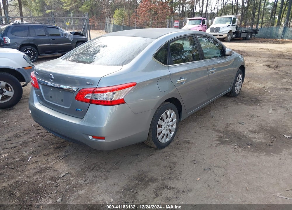 2014 NISSAN SENTRA SV VIN: 3N1AB7AP5EY223668