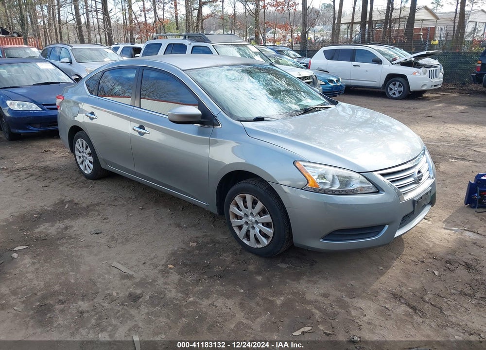 2014 NISSAN SENTRA SV VIN: 3N1AB7AP5EY223668