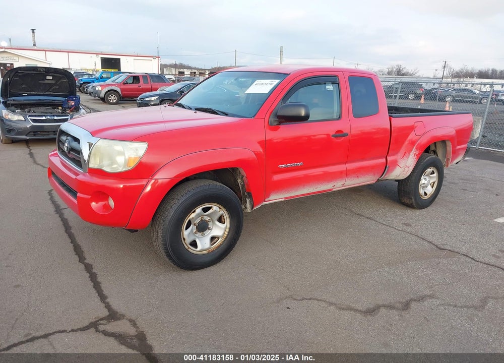 2006 TOYOTA TACOMA BASE V6 VIN: 5TEUU42N26Z263847