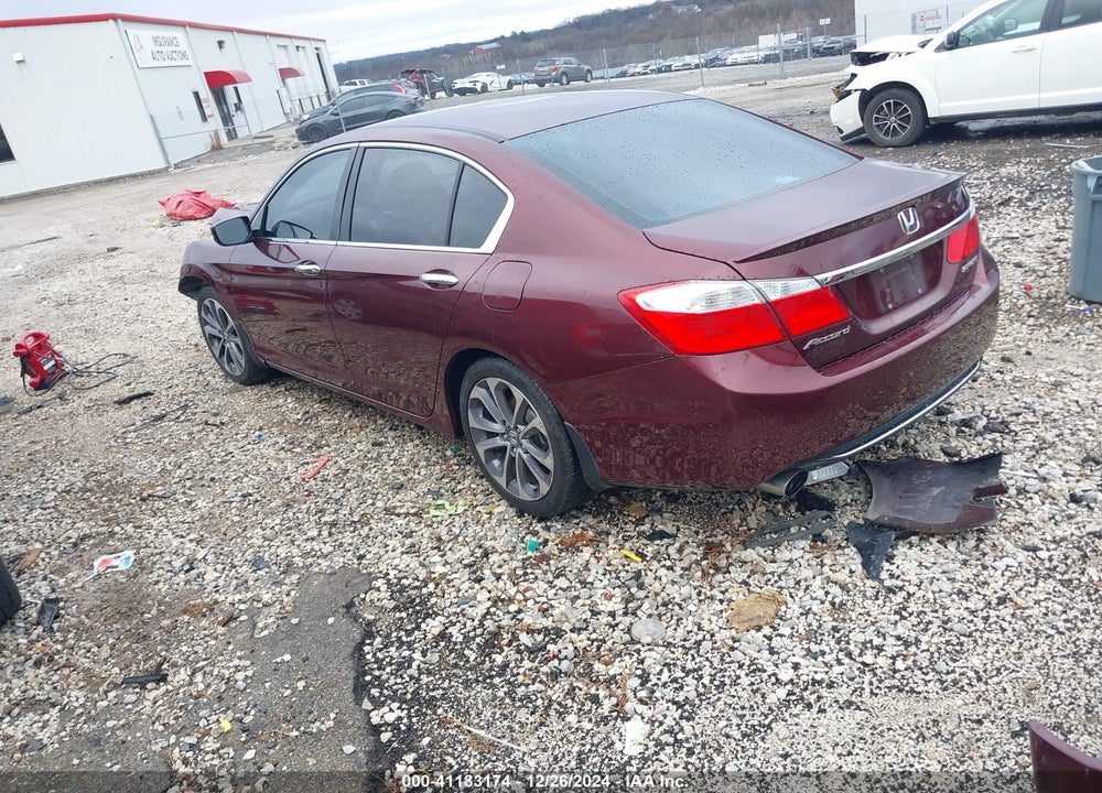 2014 HONDA ACCORD SPORT VIN: 1HGCR2F54EA277786