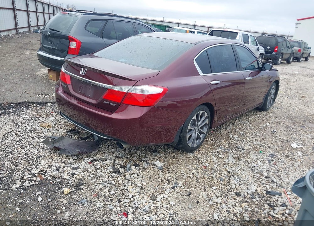 2014 HONDA ACCORD SPORT VIN: 1HGCR2F54EA277786