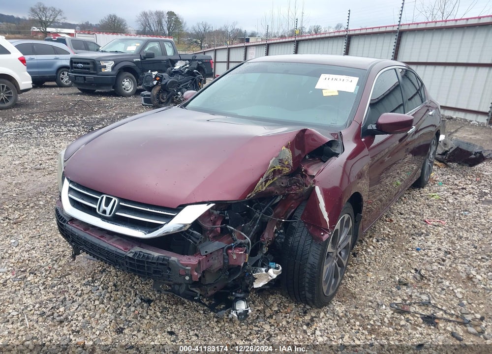 2014 HONDA ACCORD SPORT VIN: 1HGCR2F54EA277786