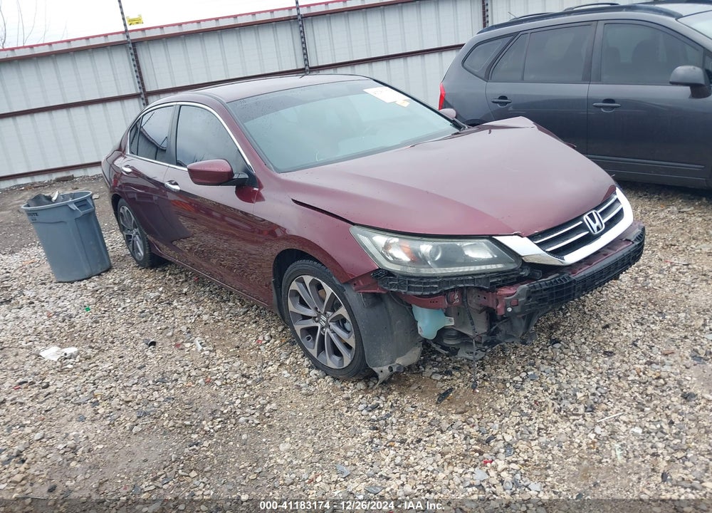 2014 HONDA ACCORD SPORT VIN: 1HGCR2F54EA277786