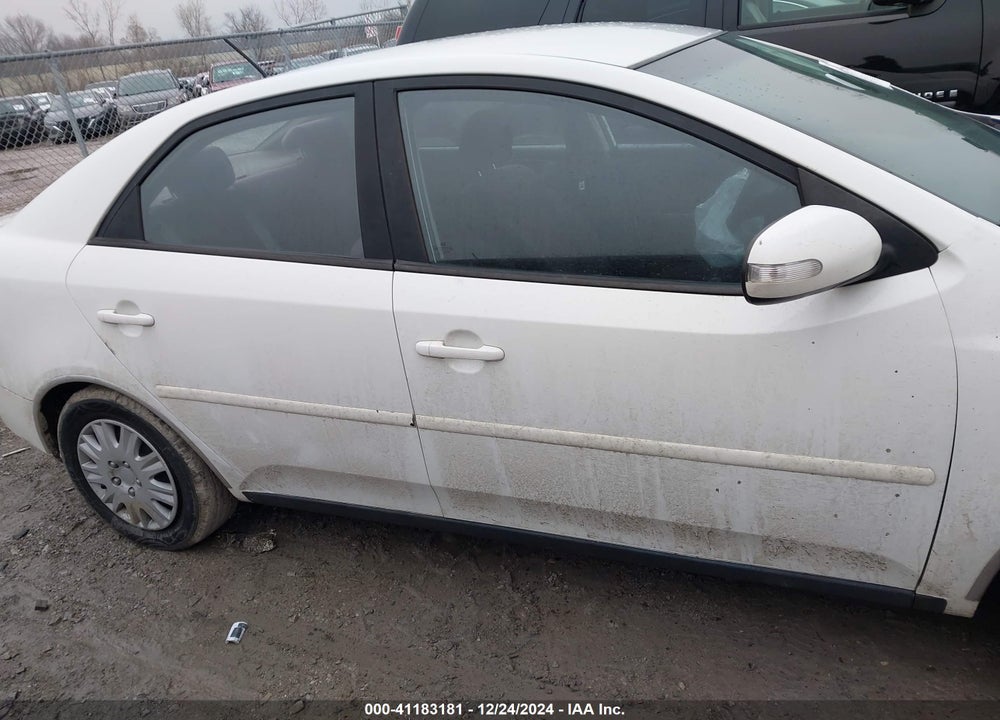 2010 KIA FORTE EX VIN: KNAFU4A23A5110273