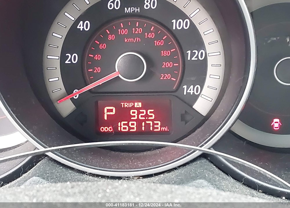 2010 KIA FORTE EX VIN: KNAFU4A23A5110273