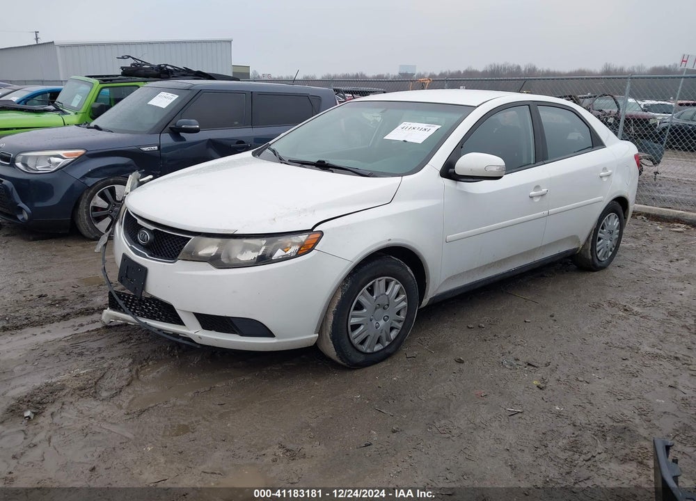 2010 KIA FORTE EX VIN: KNAFU4A23A5110273