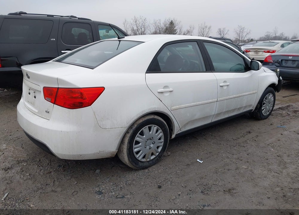 2010 KIA FORTE EX VIN: KNAFU4A23A5110273