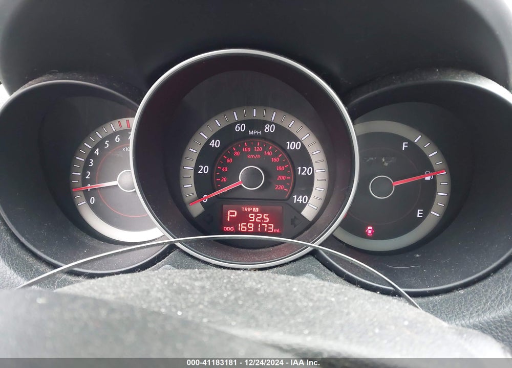 2010 KIA FORTE EX VIN: KNAFU4A23A5110273