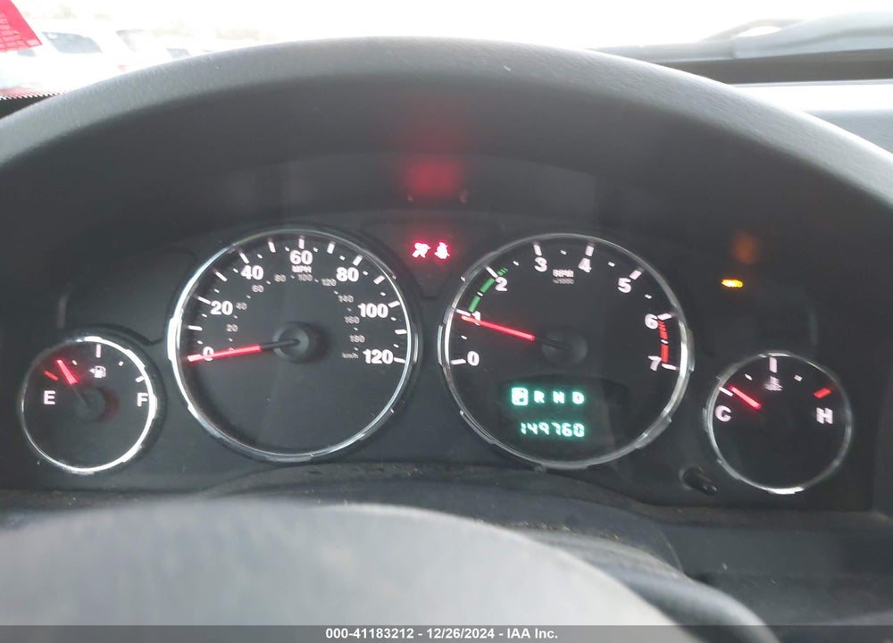 2012 JEEP LIBERTY VIN: 1C4PJMAK9CW165145