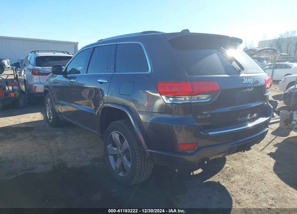 2014 JEEP GRAND CHEROKEE OVERLAND VIN: 1C4RJFCT3EC162465