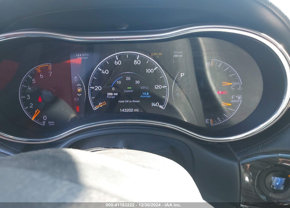 2014 JEEP GRAND CHEROKEE OVERLAND VIN: 1C4RJFCT3EC162465