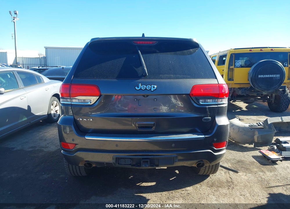 2014 JEEP GRAND CHEROKEE OVERLAND VIN: 1C4RJFCT3EC162465