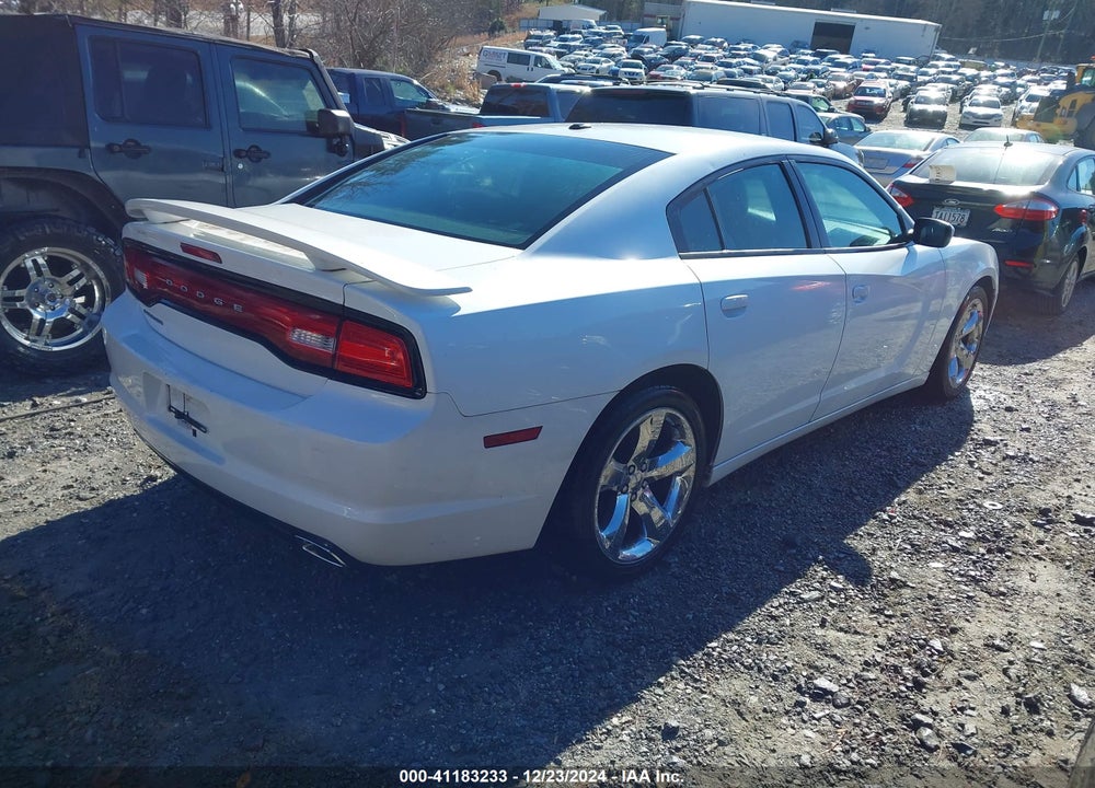 2013 DODGE CHARGER SXT VIN: 2C3CDXHG8DH597819