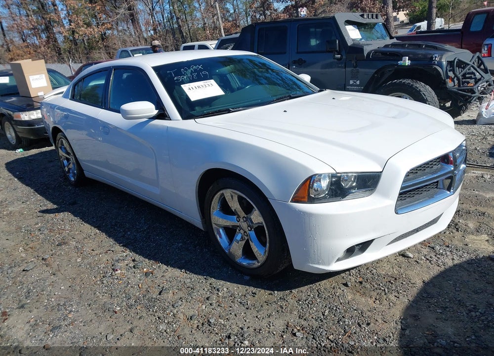 2013 DODGE CHARGER SXT VIN: 2C3CDXHG8DH597819