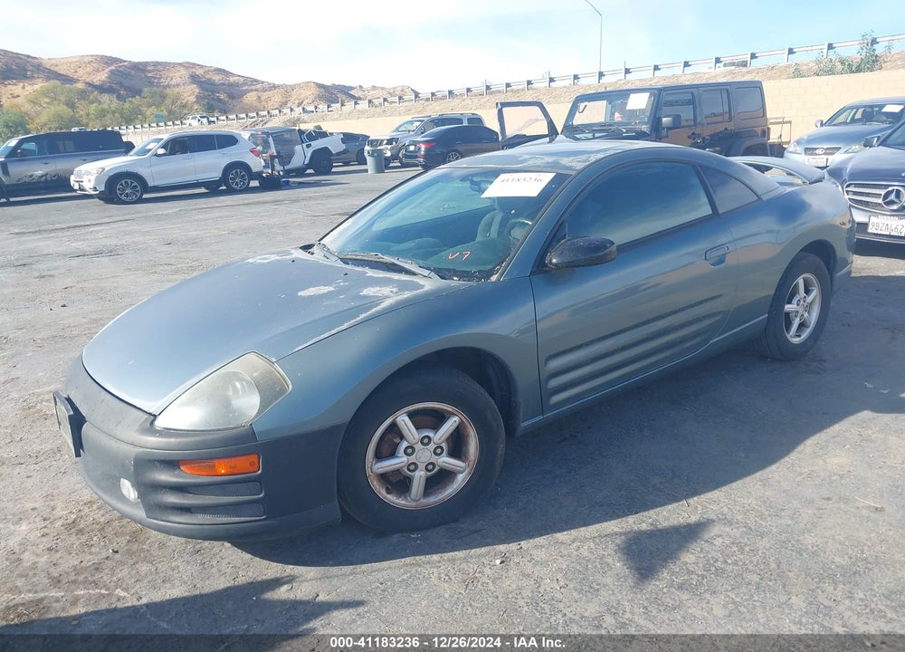 2001 MITSUBISHI ECLIPSE GS VIN: 4A3AC44GX1E168742