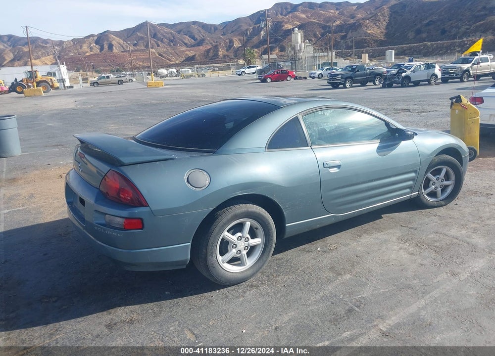 2001 MITSUBISHI ECLIPSE GS VIN: 4A3AC44GX1E168742