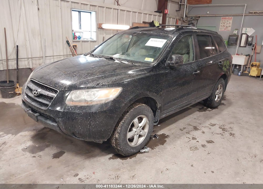 2007 HYUNDAI SANTA FE GLS VIN: 5NMSG73D67H105678
