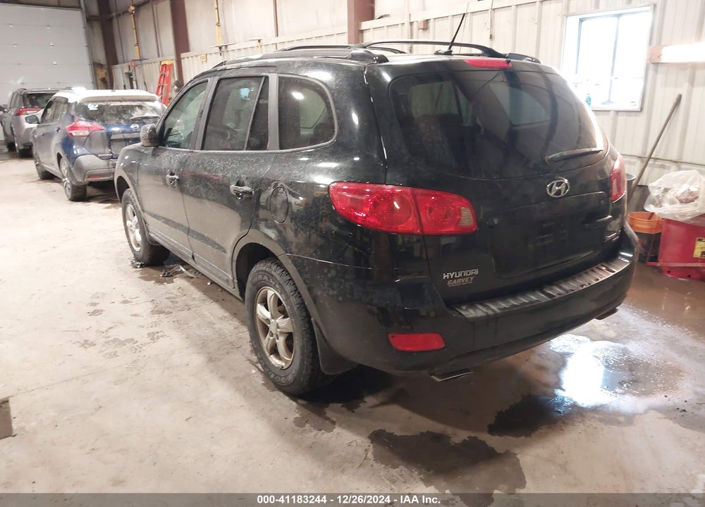 2007 HYUNDAI SANTA FE GLS VIN: 5NMSG73D67H105678