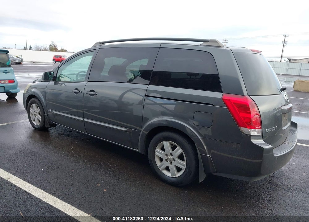 2006 NISSAN QUEST 3.5 SL VIN: 5N1BV28U26N100038