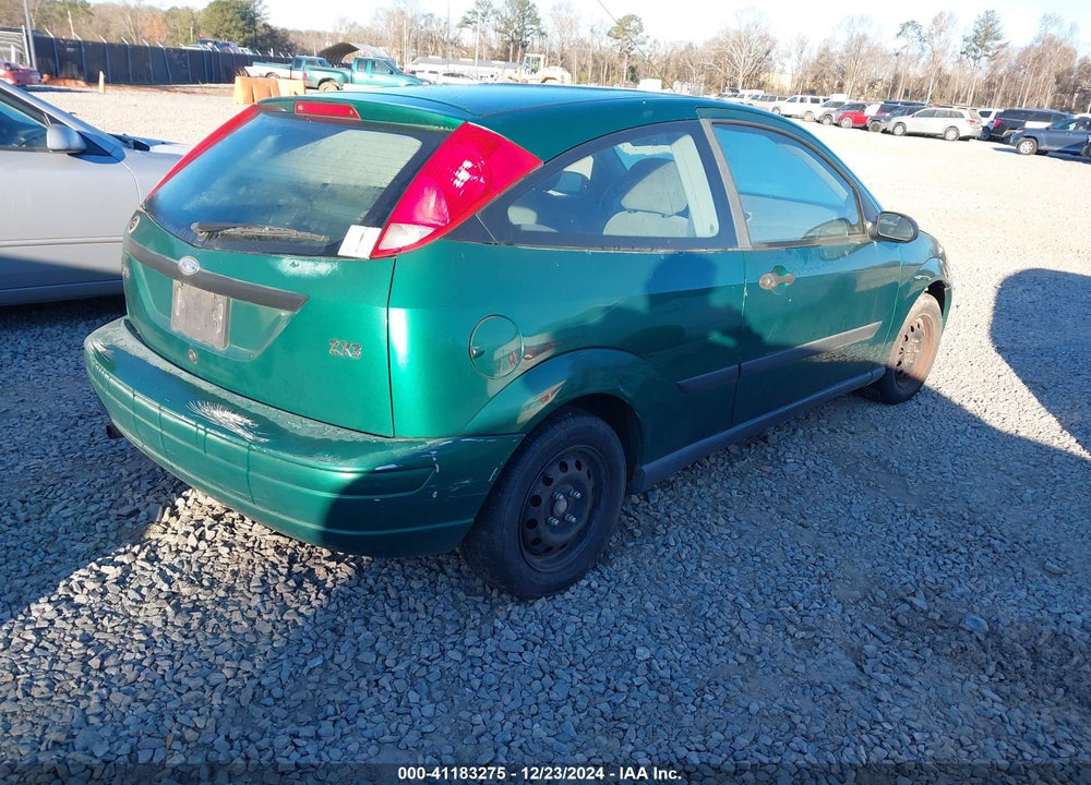 2002 FORD FOCUS ZX3 VIN: 3FAFP31342R169222