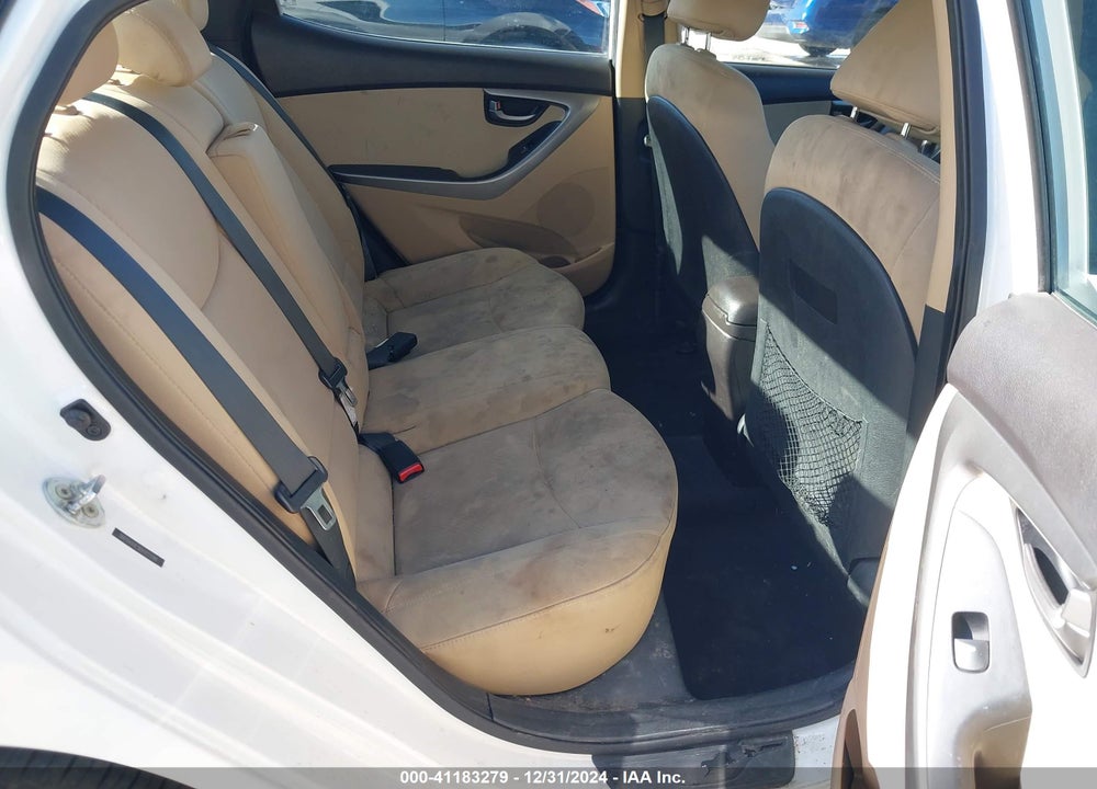 2013 HYUNDAI ELANTRA VIN: 5NPDH4AE9DH166599