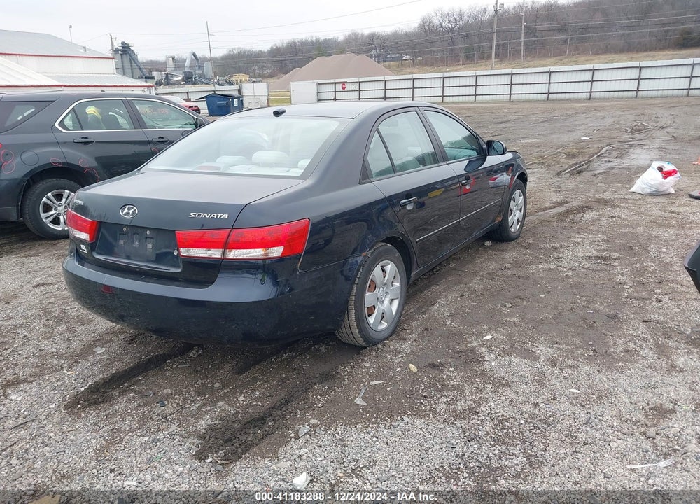 2008 HYUNDAI SONATA GLS VIN: 5NPET46C88H383996