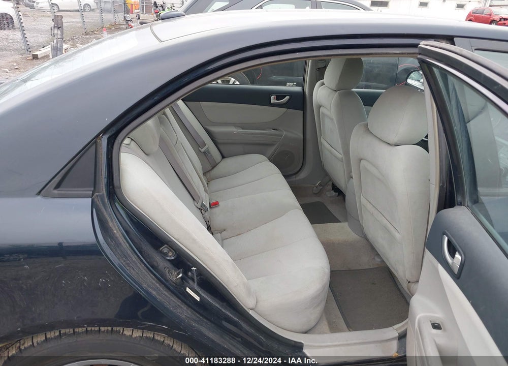 2008 HYUNDAI SONATA GLS VIN: 5NPET46C88H383996